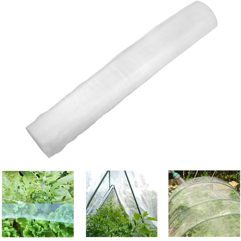 Gardeningwill 4Ft x 100Ft Mosquito Bug Insect Bird Fine Mesh Net Barrier Hunting Blind Garden Screen Netting for Protect Your Plant Fruits Flower - Image 1